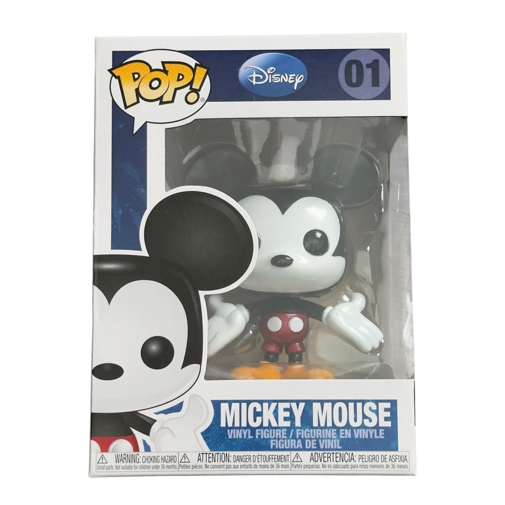 Funko Pop‎ Disney Mickey Mouse 01 Vaulted Vinyl Figure Original Series 1